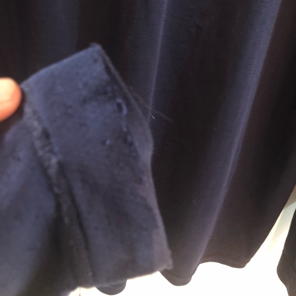 Patagonia Capilene Blue Quarter Zip Sweatshirt - Size Medium - Picture 8 of 8